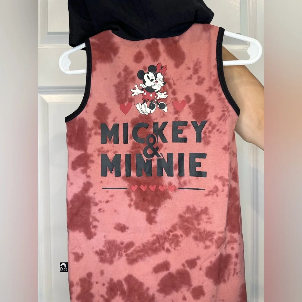 Rags Hooded‎ Romper Disney Mickey Size 18-24 months